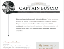 Tablet Screenshot of captainsgift.com